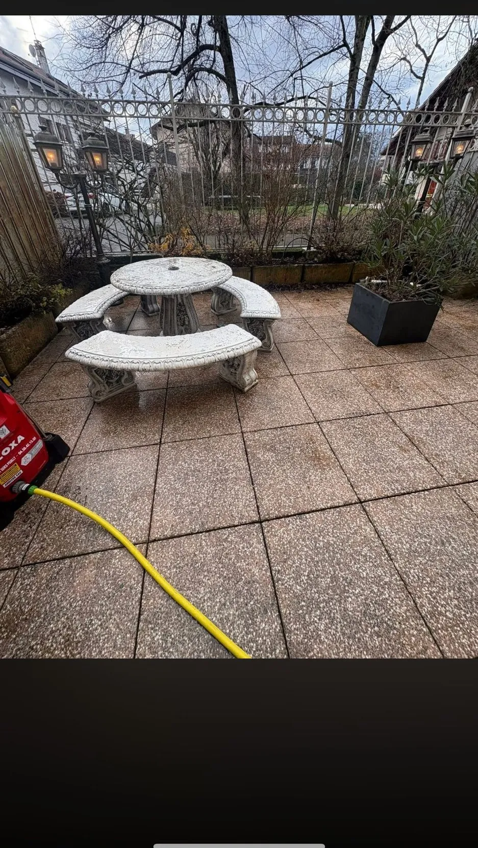 Chantier réalisé par Team's Clean dans le Pays de Gex